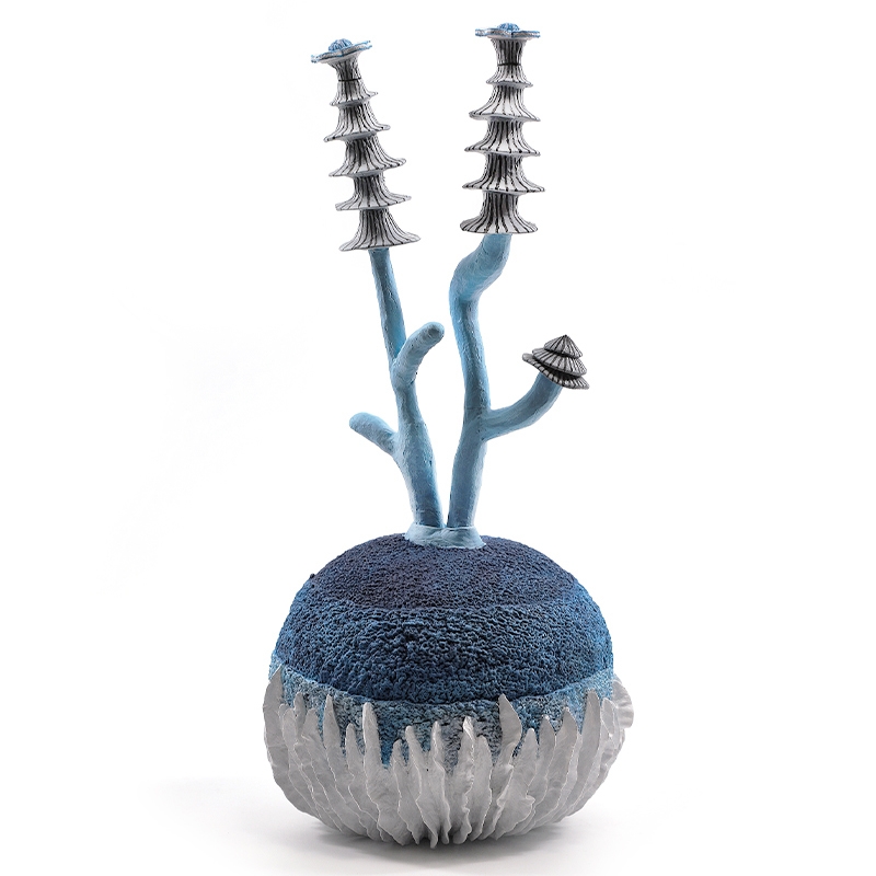 Статуэтка тропический фрукт Pandora Tropical Fruit Blue Reef Синий Белый Голубой в Орле | Loft Concept 