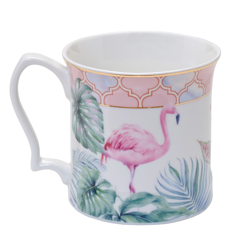 Кружка NATURE Pattern Flamingo Мульти Кружка NATURE Pattern Flamingo Мульти в Орле | Loft Concept