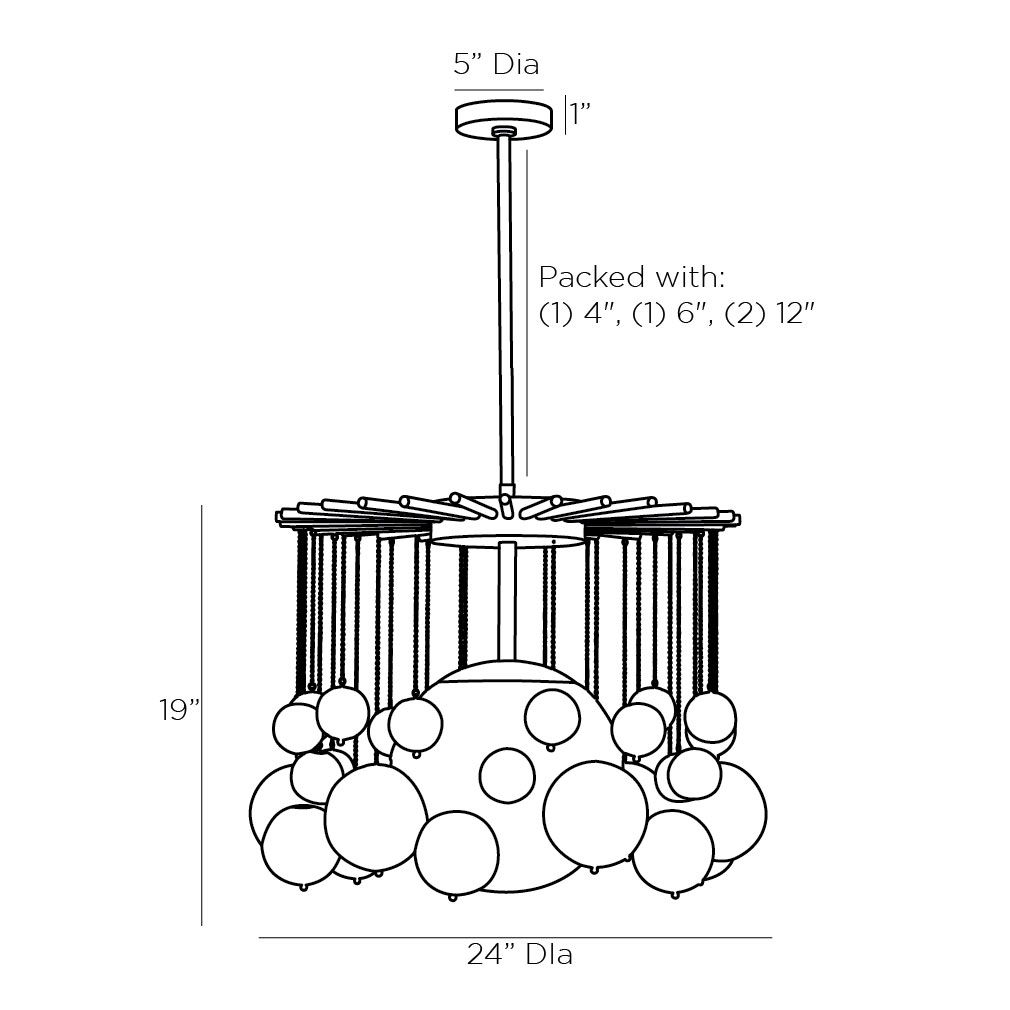 Люстра Arteriors MIRA CHANDELIER Люстра Arteriors MIRA CHANDELIER в Орле