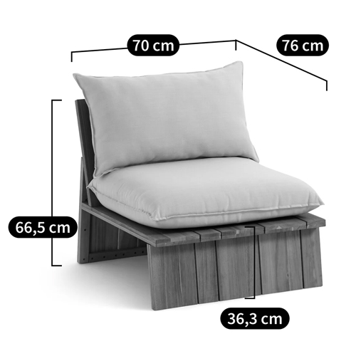 Уличное кресло из массива акации Trivett Wooden Chair Уличное кресло из массива акации Trivett Wooden Chair в Орле