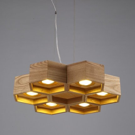 Люстра Honeycomb 6 Loft Wooden Ecolight Люстра Honeycomb 6 Loft Wooden Ecolight в Орле | Loft Concept