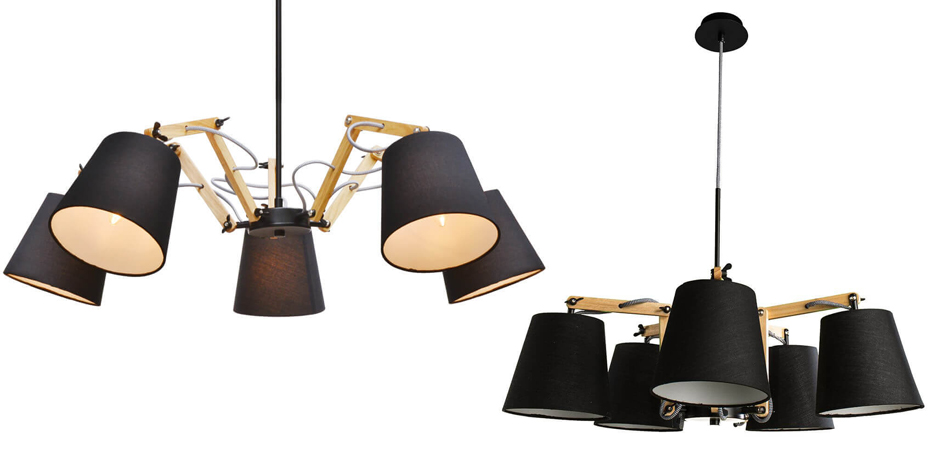 Люстра Woodland Pendant 5 Black Люстра Woodland Pendant 5 Black - Loft-Concept в Орле