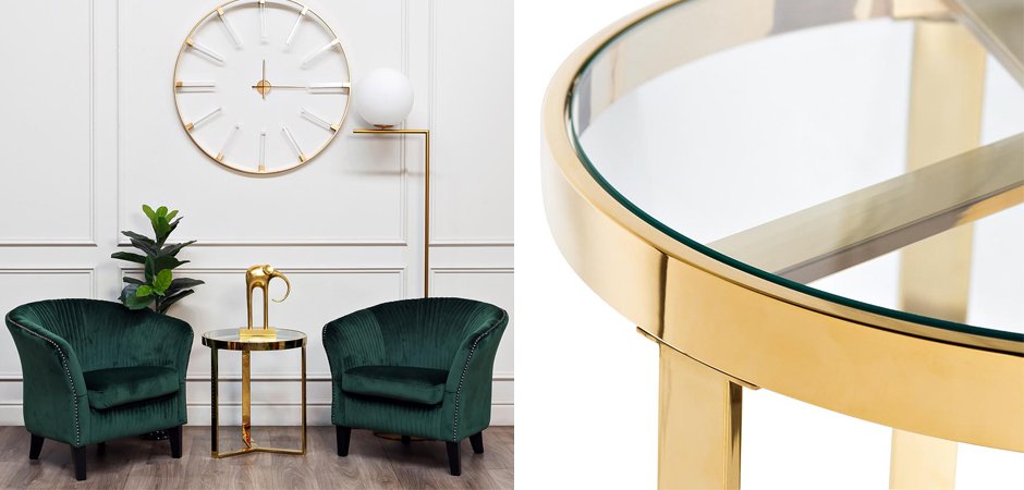 Приставной стол Neoclassic Tee Gold Приставной стол Neoclassic Tee Gold - Loft-Concept в Орле