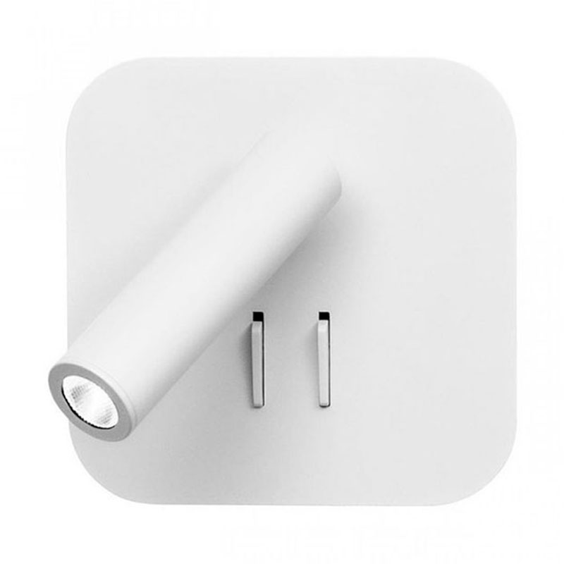 Бра Chelsom WALL LED DOCK White Square Белый Бра Chelsom WALL LED DOCK White Square Белый в Орле | Loft Concept