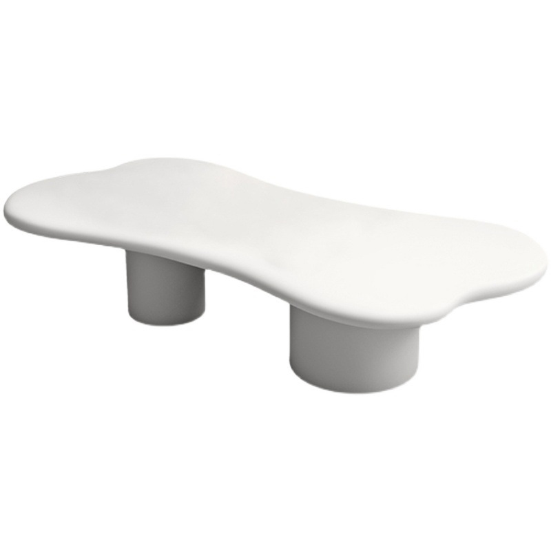 Кофейный стол Lula Curved Coffee Table Белый Кофейный стол Lula Curved Coffee Table Белый в Орле | Loft Concept