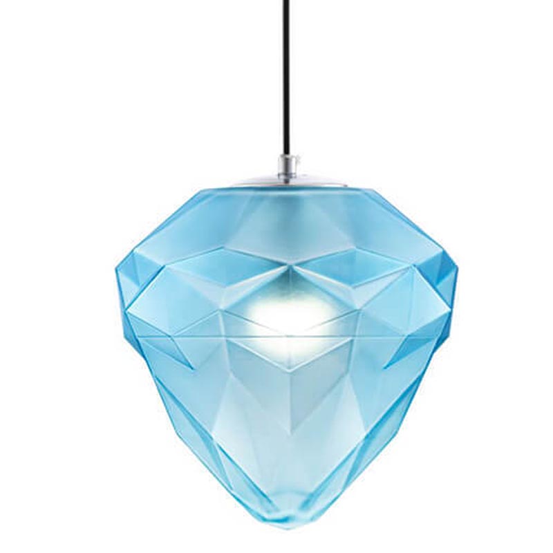 Подвесной светильник Jewel Athena blue 25 Голубой Хром Подвесной светильник Jewel Athena blue 25 Голубой Хром в Орле | Loft Concept
