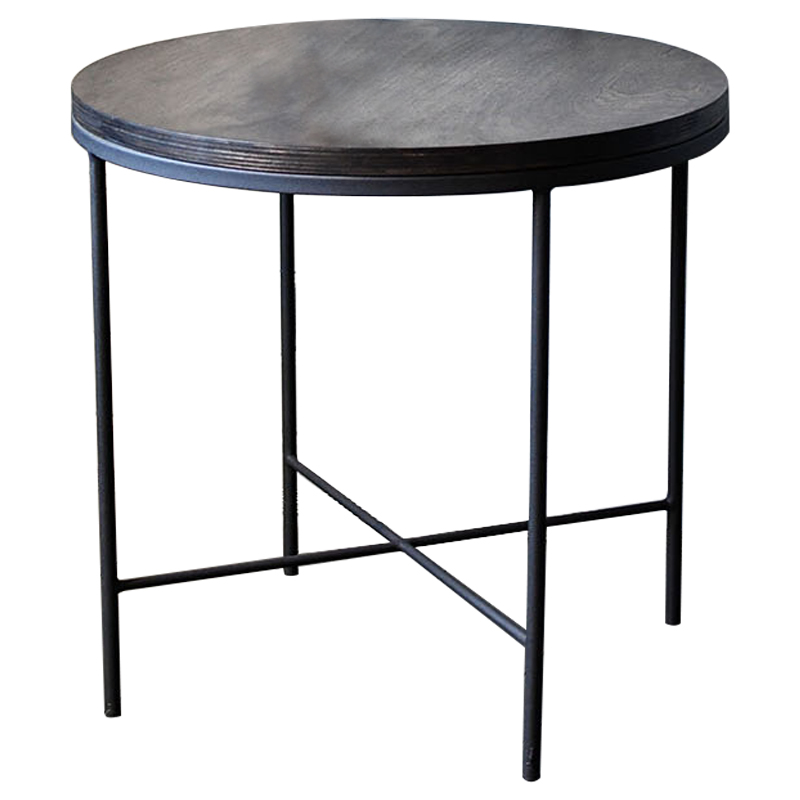 Кофейный стол Nava Industrial Metal Rust Coffee Table Коричневый Черный в Орле | Loft Concept 