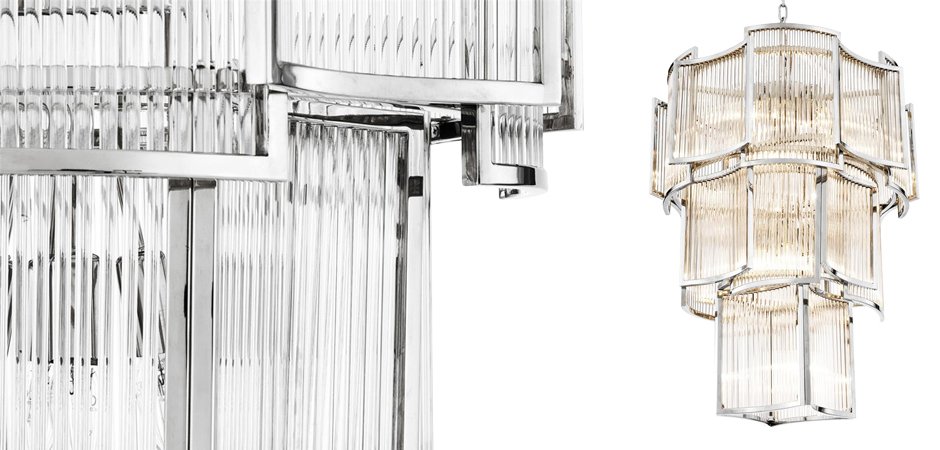 Люстра Chandelier Jet Set Nickel Люстра Chandelier Jet Set Nickel - Loft-Concept в Орле