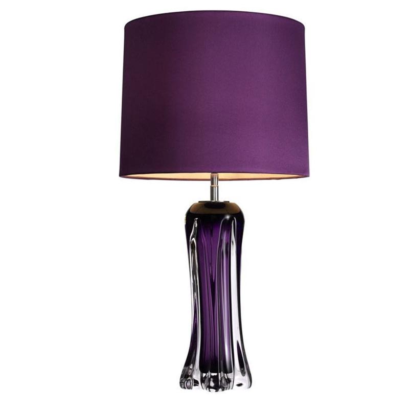Настольная лампа Vivian Table Lamp Фиолетовый Настольная лампа Vivian Table Lamp Фиолетовый в Орле | Loft Concept