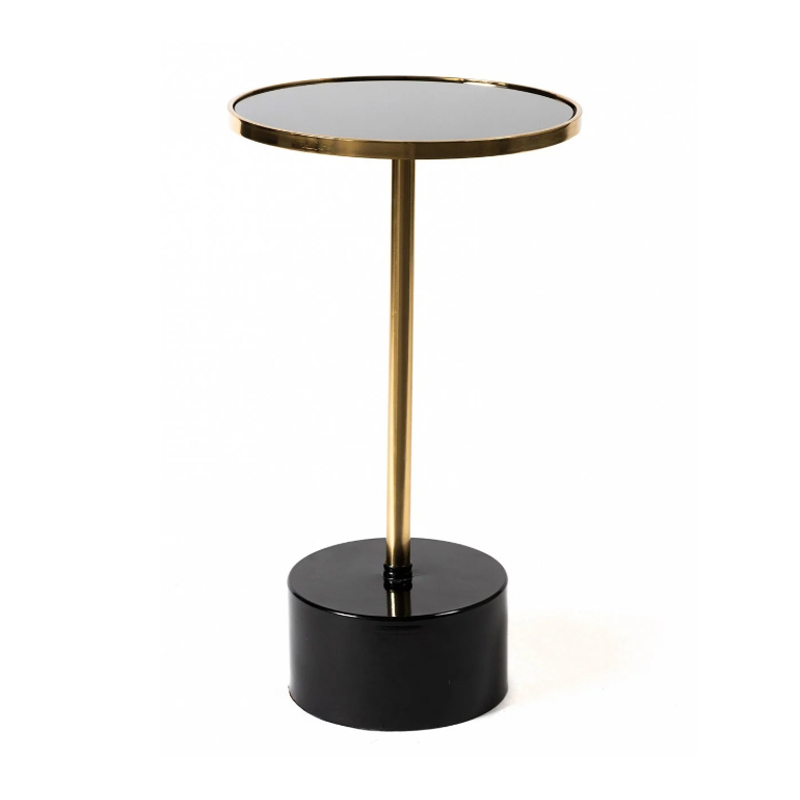 Приставной стол Single-Legged Table round Черный Приставной стол Single-Legged Table round Черный в Орле | Loft Concept