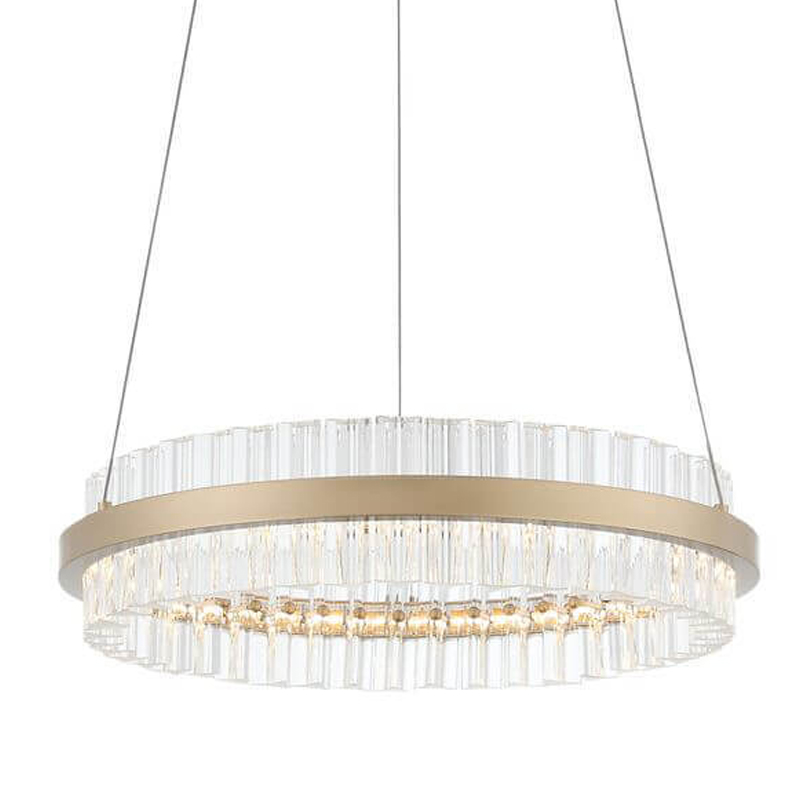 Люстра Ring Horizontal Gold матовое золото Люстра Ring Horizontal Gold матовое золото в Орле | Loft Concept