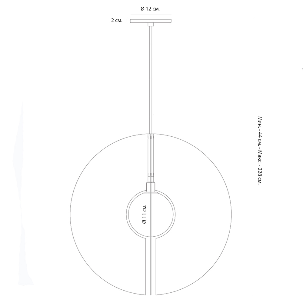 Подвесной светильник в форме золотых дисков Minimalist Lighting Fixture Подвесной светильник в форме золотых дисков Minimalist Lighting Fixture в Орле