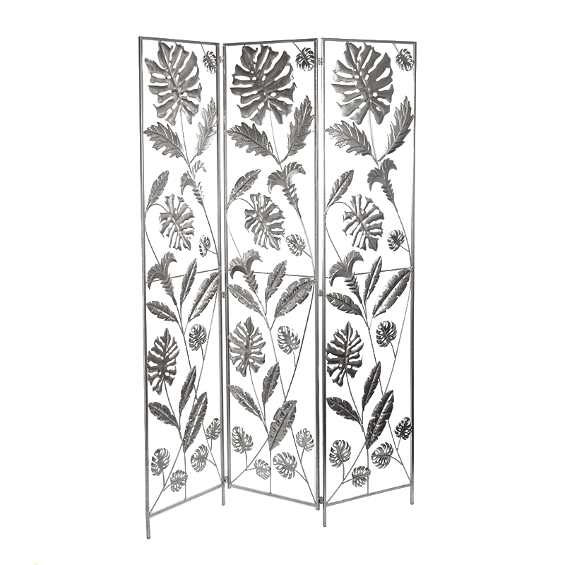 Ширма Tropical Forest Gold & Black Silver Серебряный Ширма Tropical Forest Gold & Black Silver Серебряный в Орле | Loft Concept