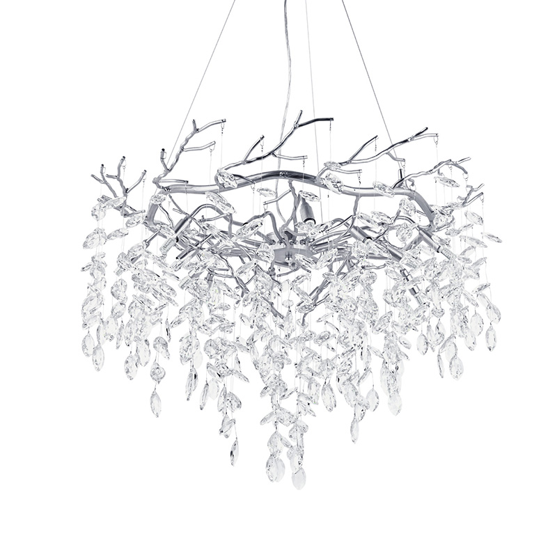 Люстра Декоративная Jacaranda Silver Серебряный Люстра Декоративная Jacaranda Silver Серебряный в Орле | Loft Concept