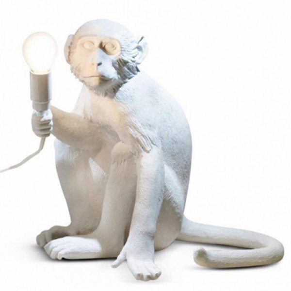 Настольная лампа Seletti Monkey Lamp Sitting Version Настольная лампа Seletti Monkey Lamp Sitting Version в Орле | Loft Concept
