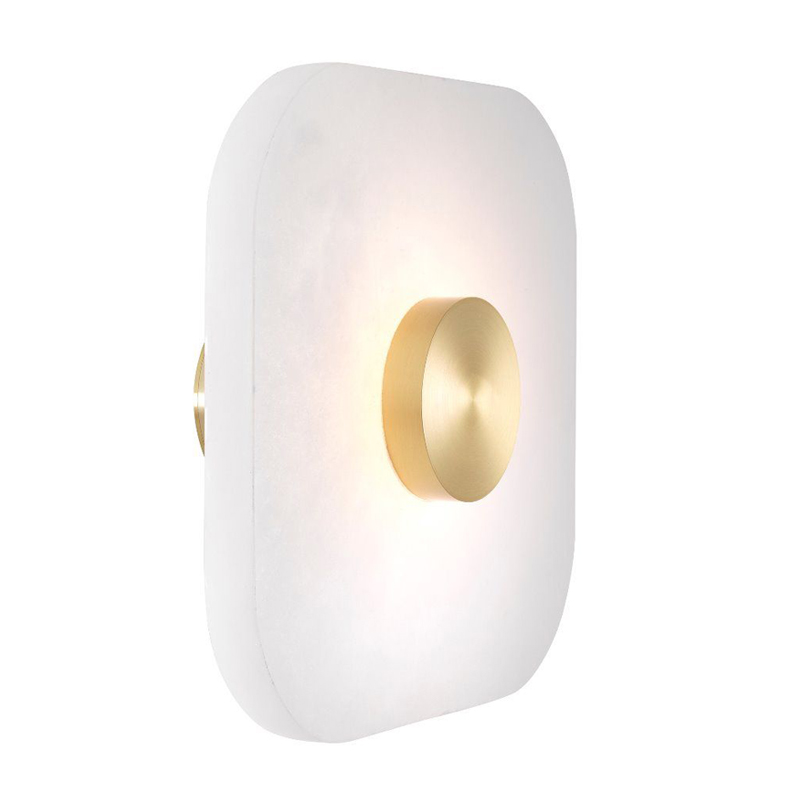 Бра Eichholtz Wall Lamp Aguaron S Латунь Белый Бра Eichholtz Wall Lamp Aguaron S Латунь Белый в Орле | Loft Concept