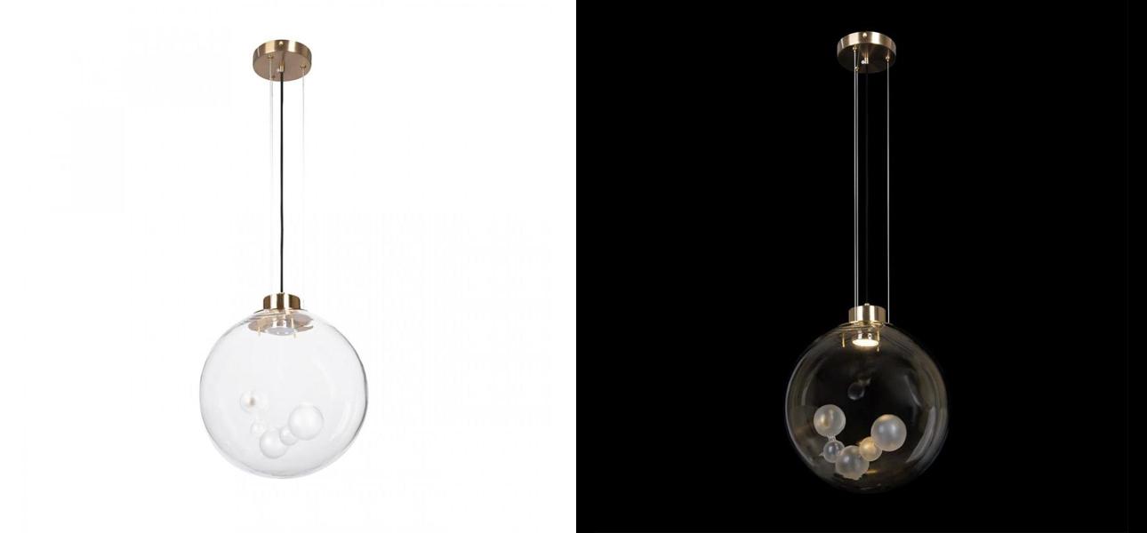 Подвесной светильник Lamps Inside Bubbles bottom round - фото №1