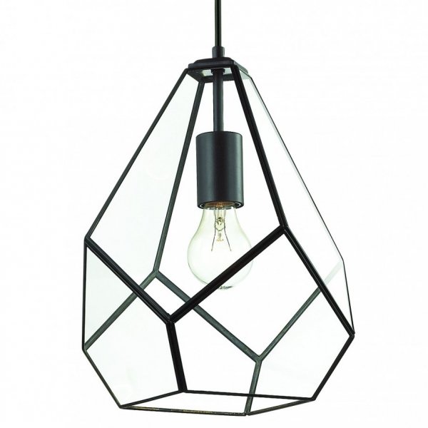 Подвесной светильник Geometry Glass Light Pendant Transparent Прозрачный Подвесной светильник Geometry Glass Light Pendant Transparent Прозрачный в Орле | Loft Concept