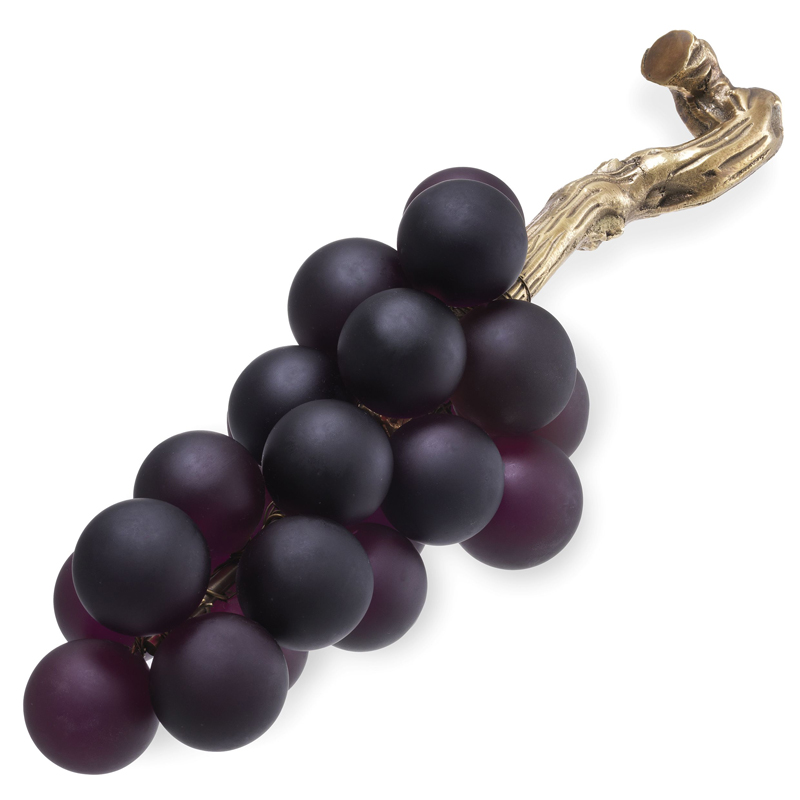 Аксессуар Eichholtz Object french grapes Purple Пурпурно-фиолетовый Винтажная латунь в Орле | Loft Concept 