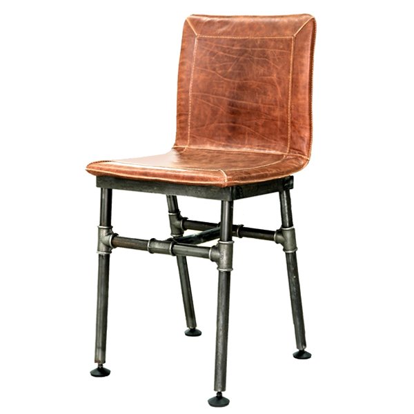 Барный стул Iron Loft Bar stool brown Коричневый винтаж Черный Барный стул Iron Loft Bar stool brown Коричневый винтаж Черный в Орле | Loft Concept
