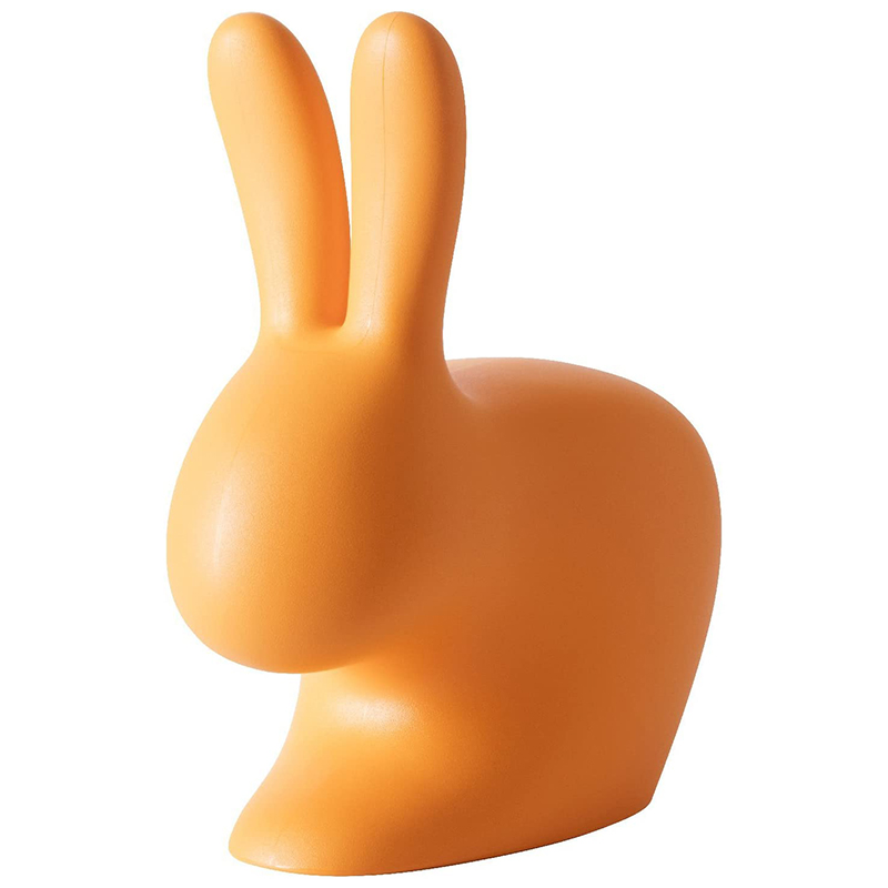 Стул в виде кролика Rabbit Chair Orange дизайн Стефано Джованнони Оранжевый в Орле | Loft Concept 
