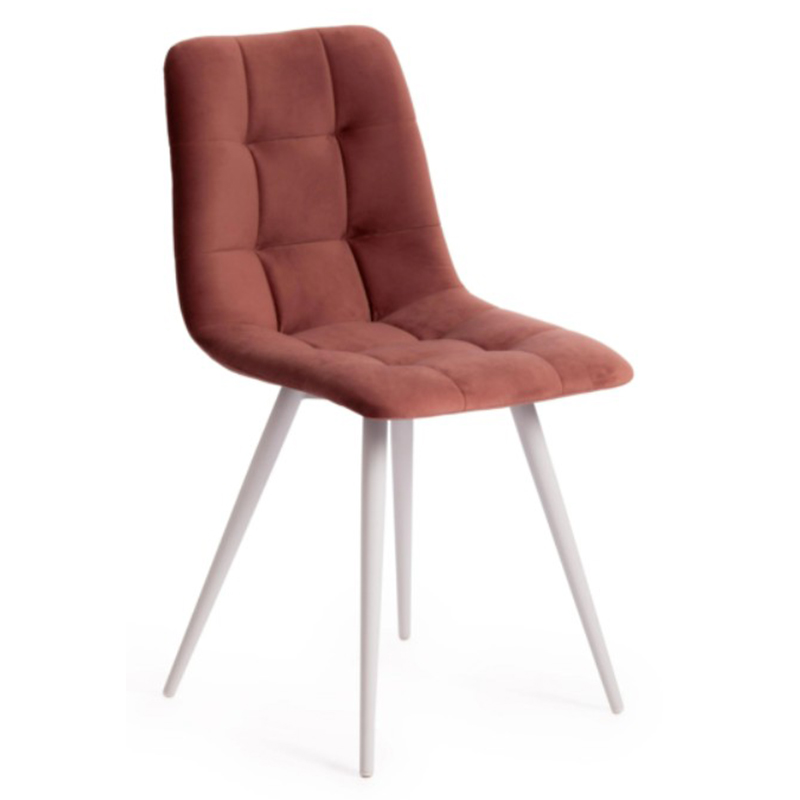 Стул Nancy Coral Chair Коралловый Белый Стул Nancy Coral Chair Коралловый Белый в Орле | Loft Concept