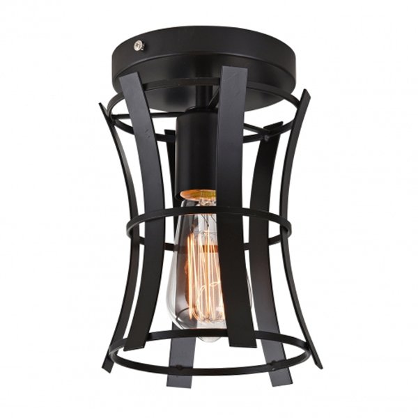 Потолочный светильник Loft Medieval Torch Top Черный Потолочный светильник Loft Medieval Torch Top Черный в Орле | Loft Concept