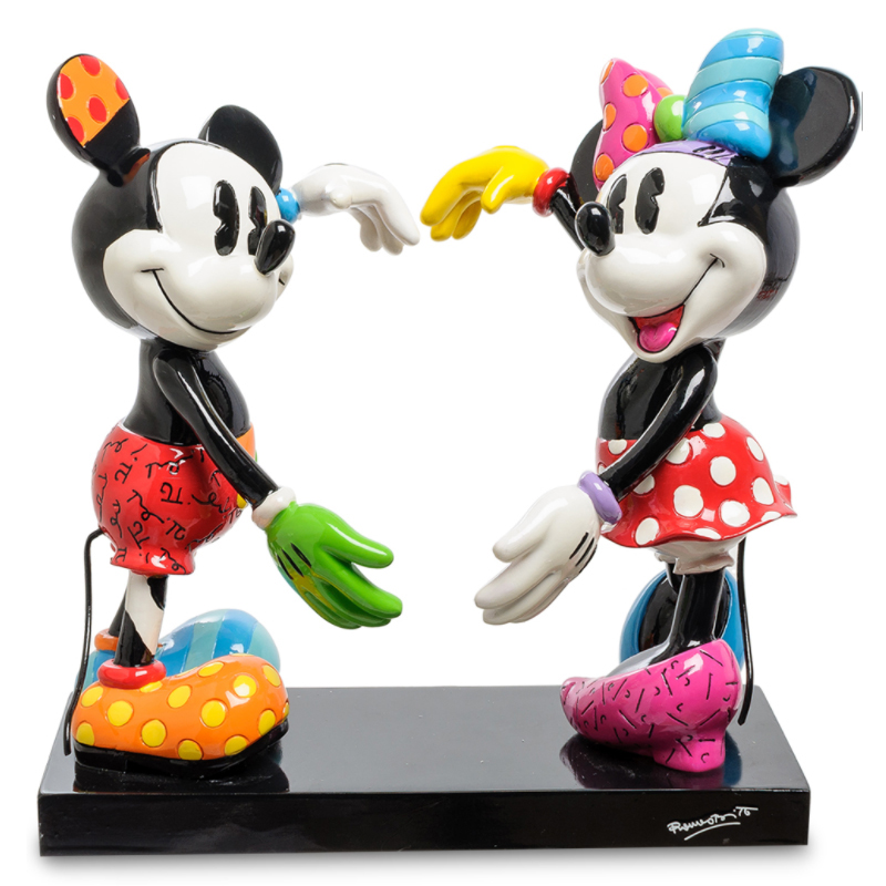 Статуэтка Mickey and Minnie Mouse Черный Мульти Статуэтка Mickey and Minnie Mouse Черный Мульти в Орле | Loft Concept