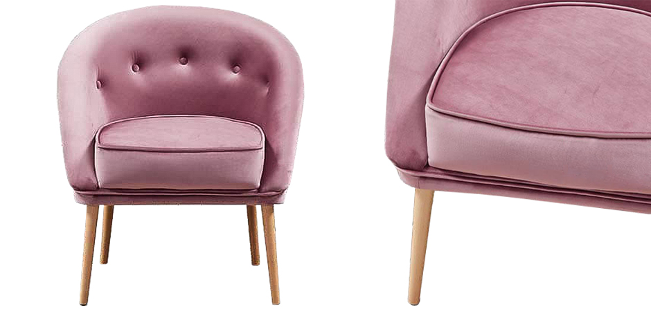 Кресло Gwyn Chair pink Кресло Gwyn Chair pink - Loft-Concept в Орле
