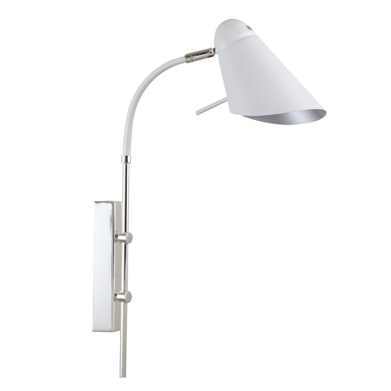 Бра Silvi Sconce Серебряный Белый Бра Silvi Sconce Серебряный Белый в Орле | Loft Concept