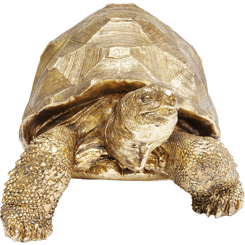 Статуэтка Golden Land Turtle Золотой Статуэтка Golden Land Turtle Золотой в Орле | Loft Concept