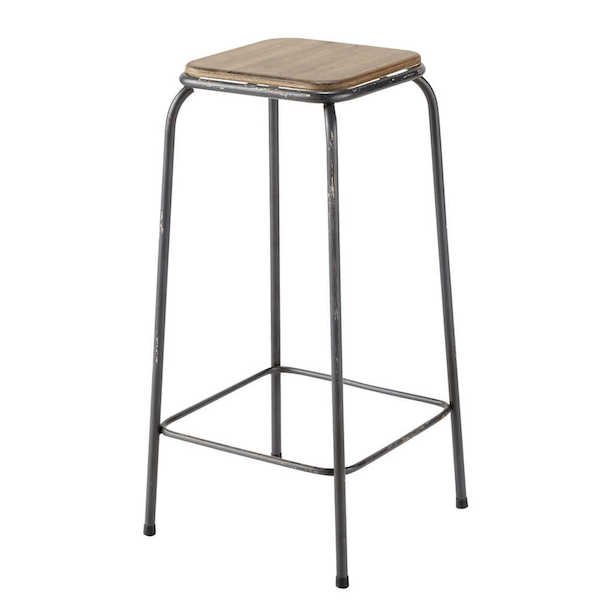 Барный стул Industrial Metal Rust Kraft Barstool Коричневый Сталь Барный стул Industrial Metal Rust Kraft Barstool Коричневый Сталь в Орле | Loft Concept