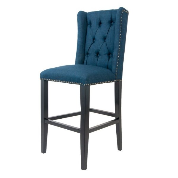 Стул French chairs Provence Barton Blue Chair Черный Синий Стул French chairs Provence Barton Blue Chair Черный Синий в Орле | Loft Concept