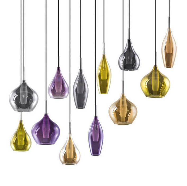 Люстра Candiano Multicolor 12 Light Мульти Хром Люстра Candiano Multicolor 12 Light Мульти Хром в Орле | Loft Concept