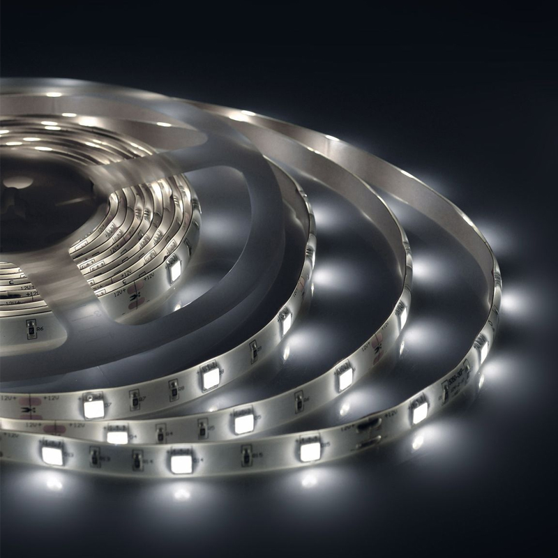 Светодиодная влагозащищенная лента 7,2W/m 30LED/m 5050SMD холодный белый 5M Белый Светодиодная влагозащищенная лента 7,2W/m 30LED/m 5050SMD холодный белый 5M Белый в Орле | Loft Concept
