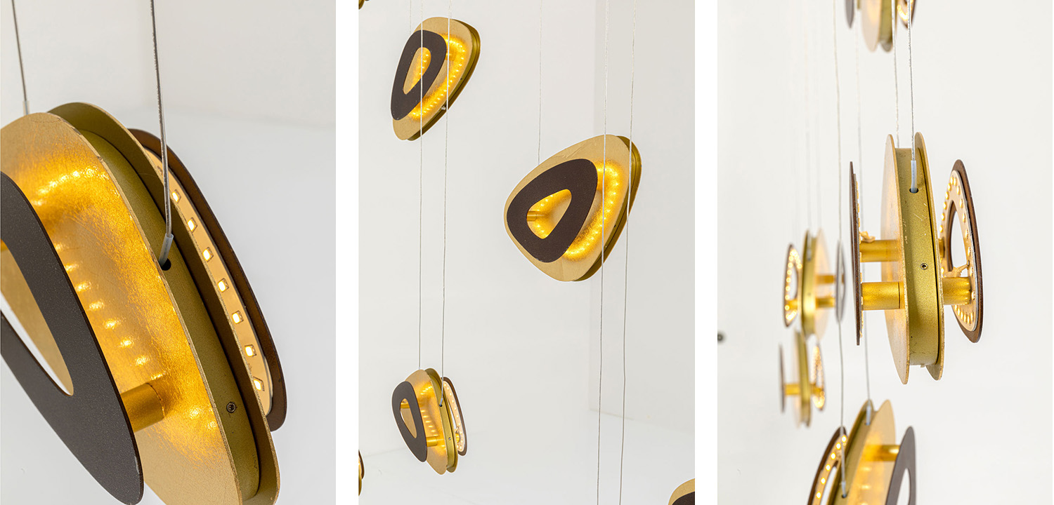 Люстра Abstract Triangles - фото