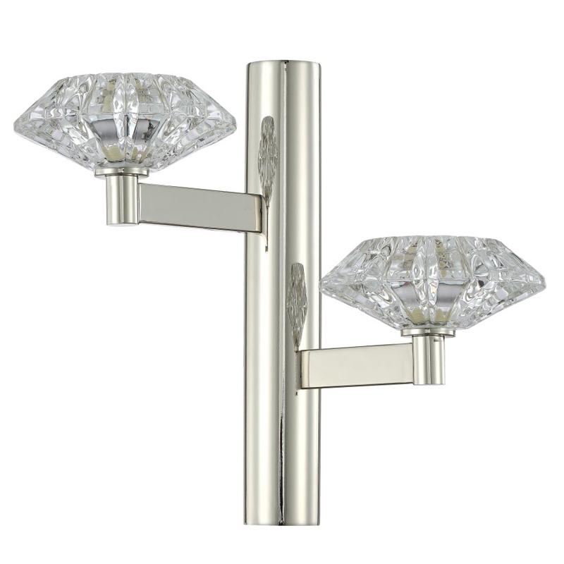 Бра Yerker Sconce nickel Никель Прозрачный Бра Yerker Sconce nickel Никель Прозрачный в Орле | Loft Concept