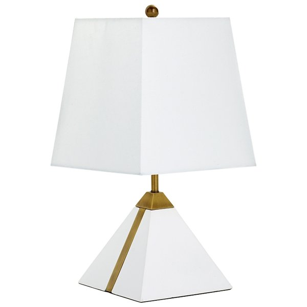 Настольная лампа Cyan Design Giza Table Lamp Белый Настольная лампа Cyan Design Giza Table Lamp Белый в Орле | Loft Concept