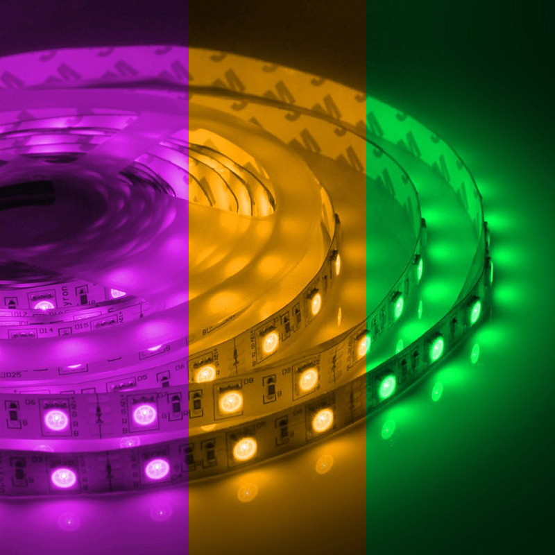 Светодиодная лента 7,2W/m 30LED/m 5050SMD разноцветная 3M Белый Светодиодная лента 7,2W/m 30LED/m 5050SMD разноцветная 3M Белый в Орле | Loft Concept