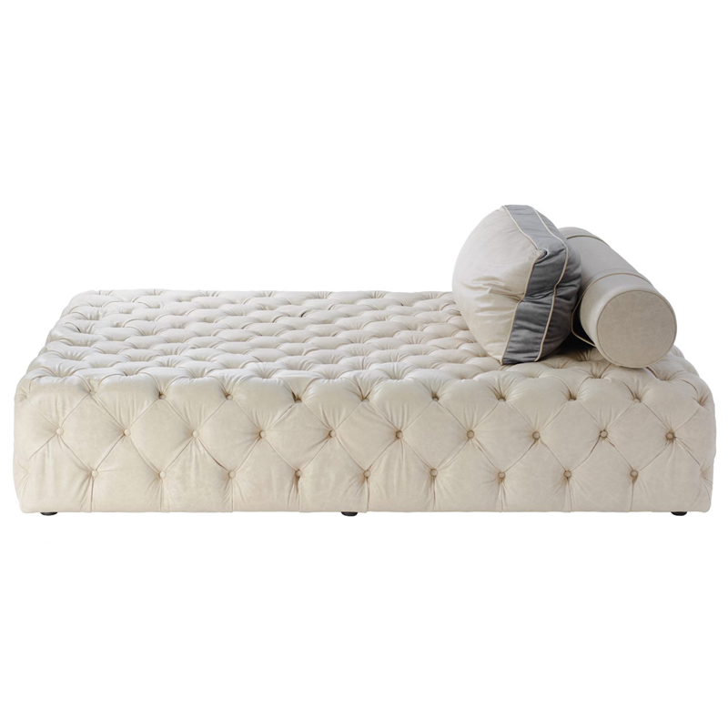 Кушетка Chinzi Lounge Sofa milky Молочный Кушетка Chinzi Lounge Sofa milky Молочный в Орле | Loft Concept