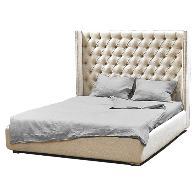 Кровать Lord Bed Beige Бежевый Кровать Lord Bed Beige Бежевый в Орле | Loft Concept