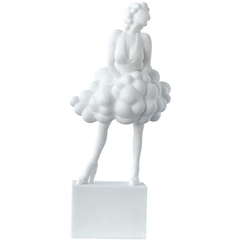 Декоративная статуэтка Marilyn Cloud Dress Statuette Белый Декоративная статуэтка Marilyn Cloud Dress Statuette Белый в Орле | Loft Concept