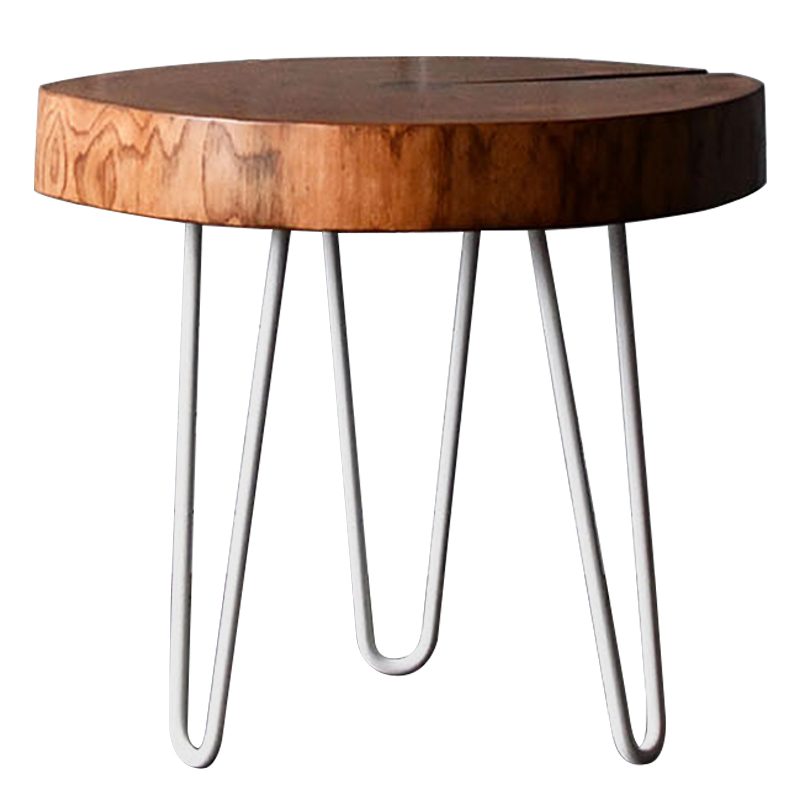 Кофейный стол Jevon Industrial Metal Rust Coffee Table Коричневый Белый Кофейный стол Jevon Industrial Metal Rust Coffee Table Коричневый Белый в Орле | Loft Concept