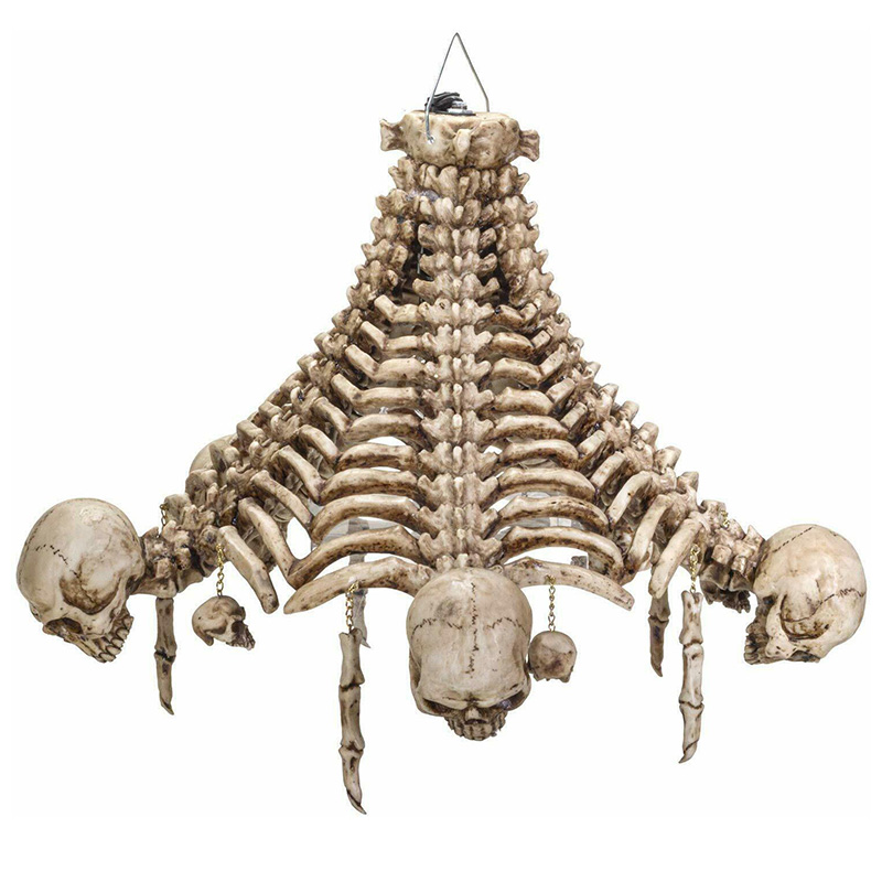 Люстра Skulls and Bones Chandelier Бежево-серый Люстра Skulls and Bones Chandelier Бежево-серый в Орле | Loft Concept