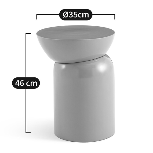 Приставной столик из сплава алюминия Tori Side Table в Орле