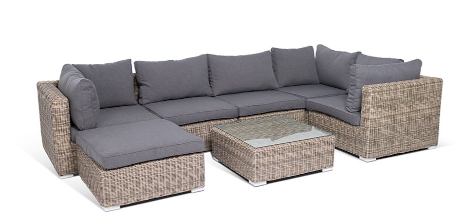Стол кофейный Rottan Grey Стол кофейный Rottan Grey - Loft-Concept в Орле