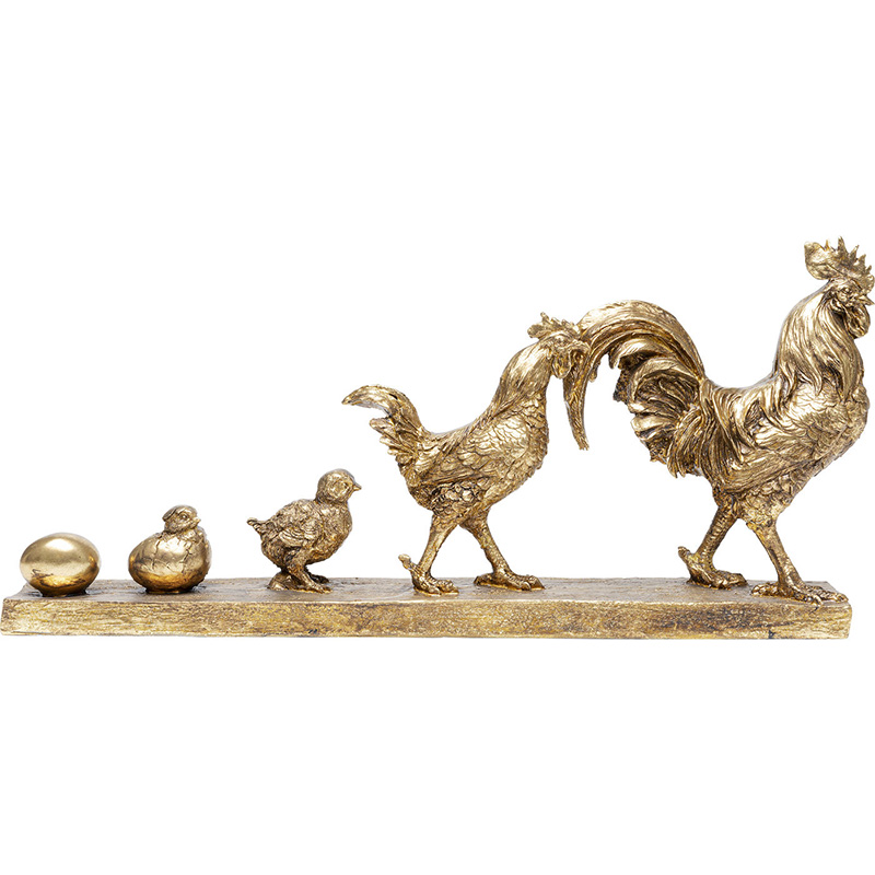 Статуэтка Chicken Evolution Золотой Статуэтка Chicken Evolution Золотой в Орле | Loft Concept