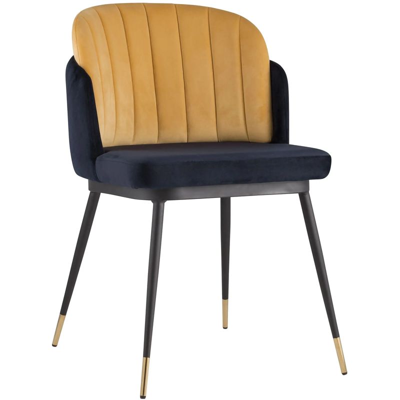 Стул Penelope Chair Оранжевый цвет Оранжевый Синий Черный Стул Penelope Chair Оранжевый цвет Оранжевый Синий Черный в Орле | Loft Concept