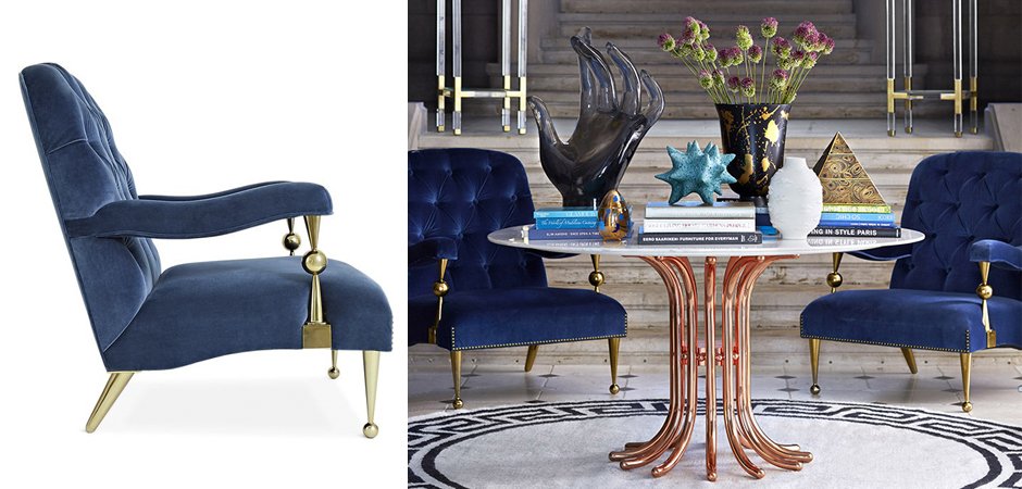 Кресло Jonathan Adler Caracas Chair Кресло Jonathan Adler Caracas Chair - Loft-Concept в Орле