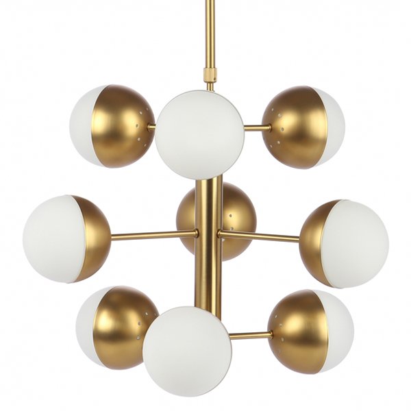 Светильник Italian Globe Cedar Moss Light 9 Латунь Античная полированная Светильник Italian Globe Cedar Moss Light 9 Латунь Античная полированная в Орле | Loft Concept